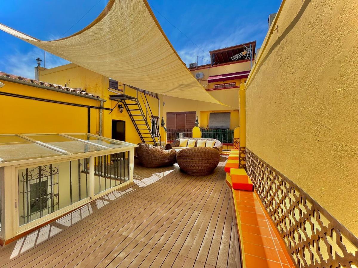 House -Rooftop&Jacuzzi -StayinSevilla Dış mekan fotoğraf