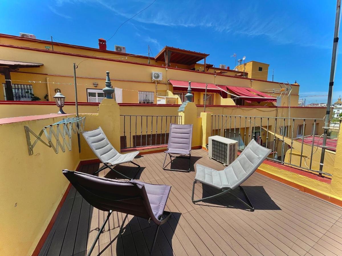 House -Rooftop&Jacuzzi -StayinSevilla Dış mekan fotoğraf